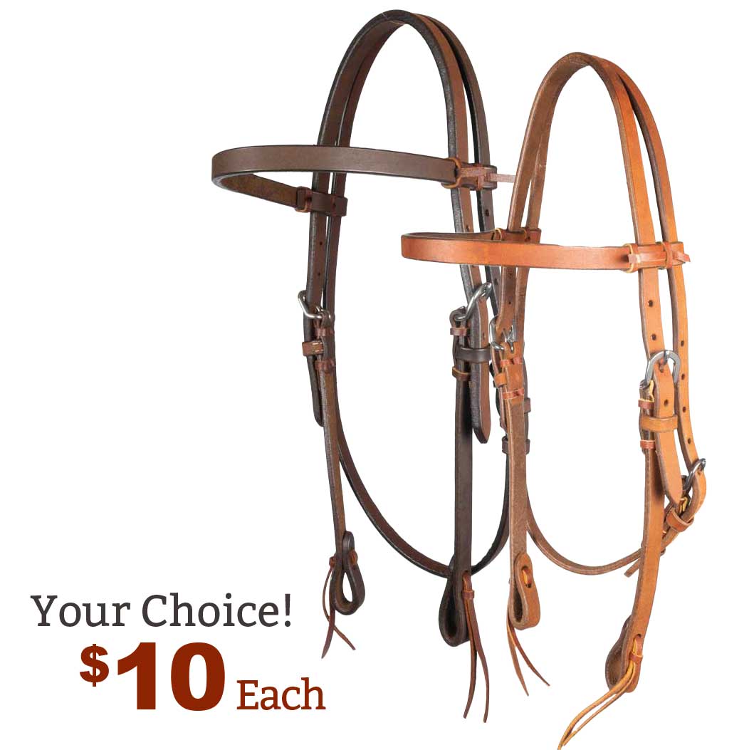 Are the buckles on the NEW Teskey's Western Browband Headstall - Your Choice stainless steel?