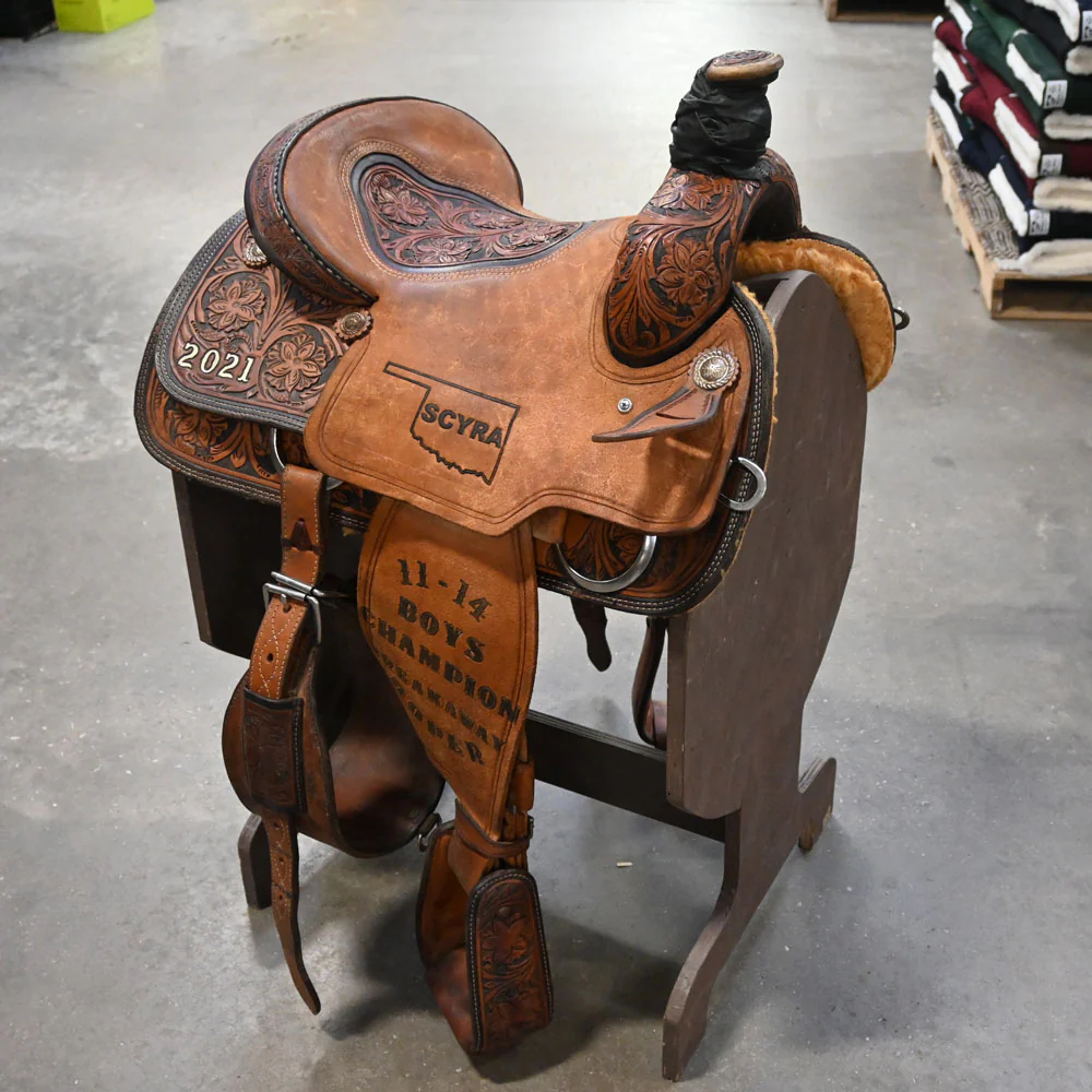 Is there a satisfaction guarantee with this 14.5" USED CORRIENTE ROPING SADDLE?