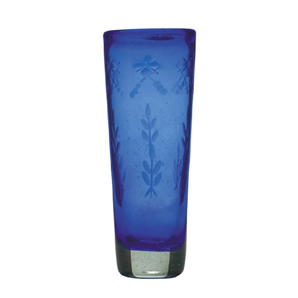 What are the dimensions on the Jan Barboglio Azul El Brindis?