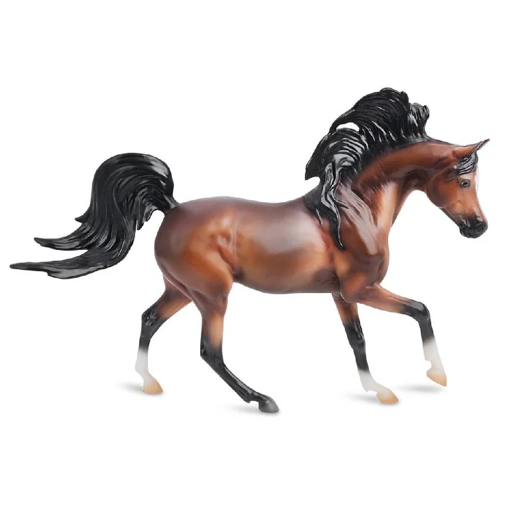What scale is the model of this Breyer Mahogany Bay Arabian?