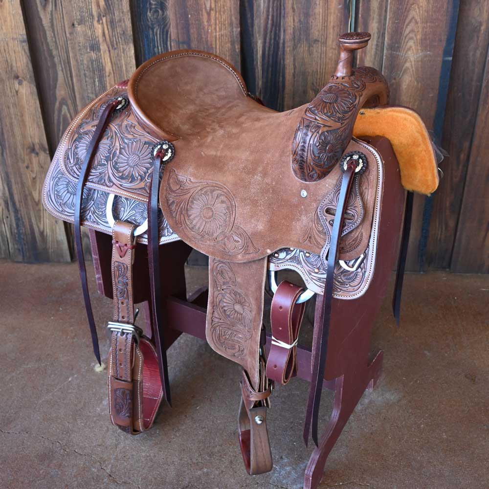 16" JEFF SMITH BEAU GALYEAN RANCH CUTTER SADDLE Questions & Answers