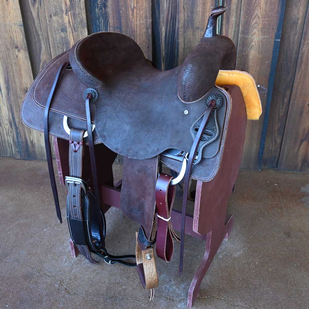 What is the gullet size on this 16" Jeff Smith Cutting Saddle?