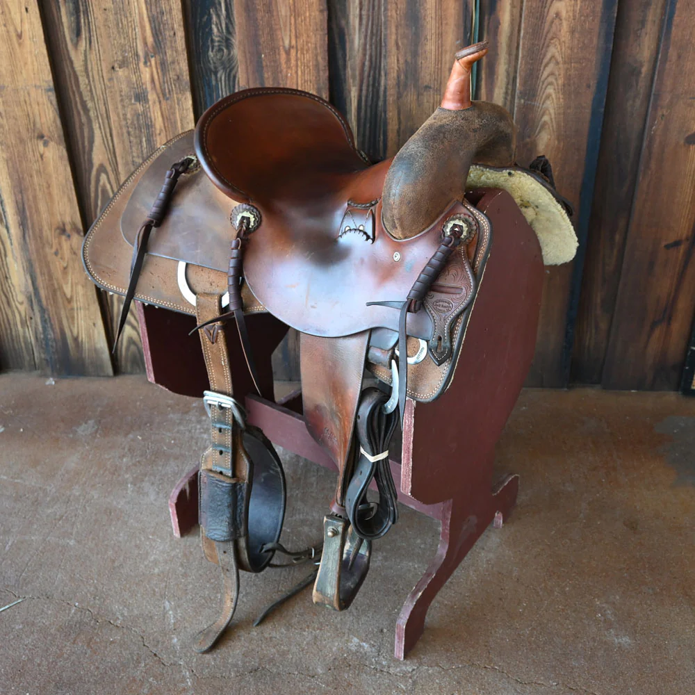 15.5" USED JEFF SMITH CUTTING SADDLE Questions & Answers