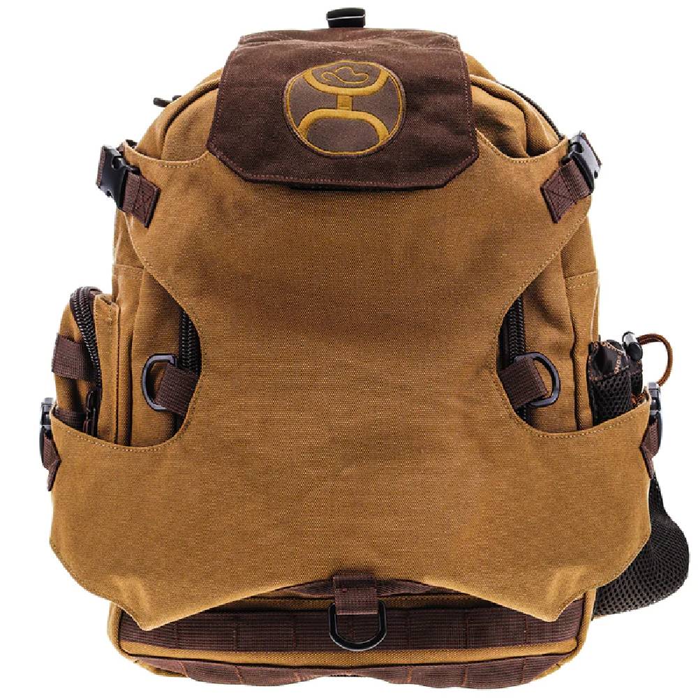 Does the Hooey Mule Backpack have a boot carrier pouch?