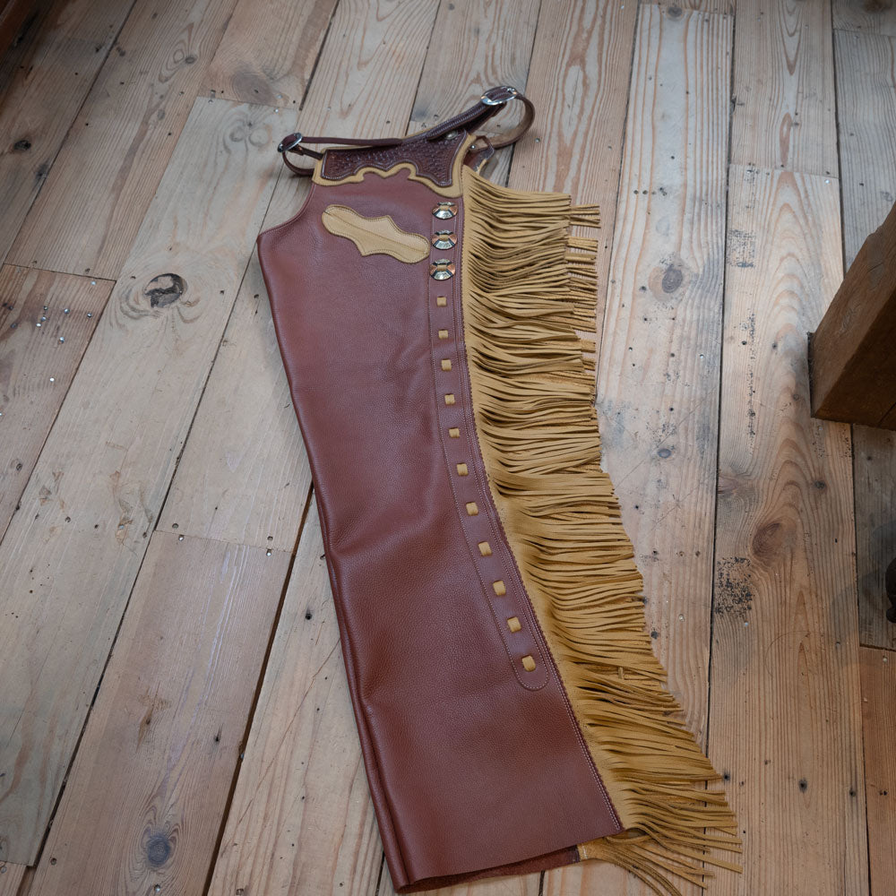 Do these Teskey's Medium All Around Shotgun Chaps feature zippers or are they step-in?