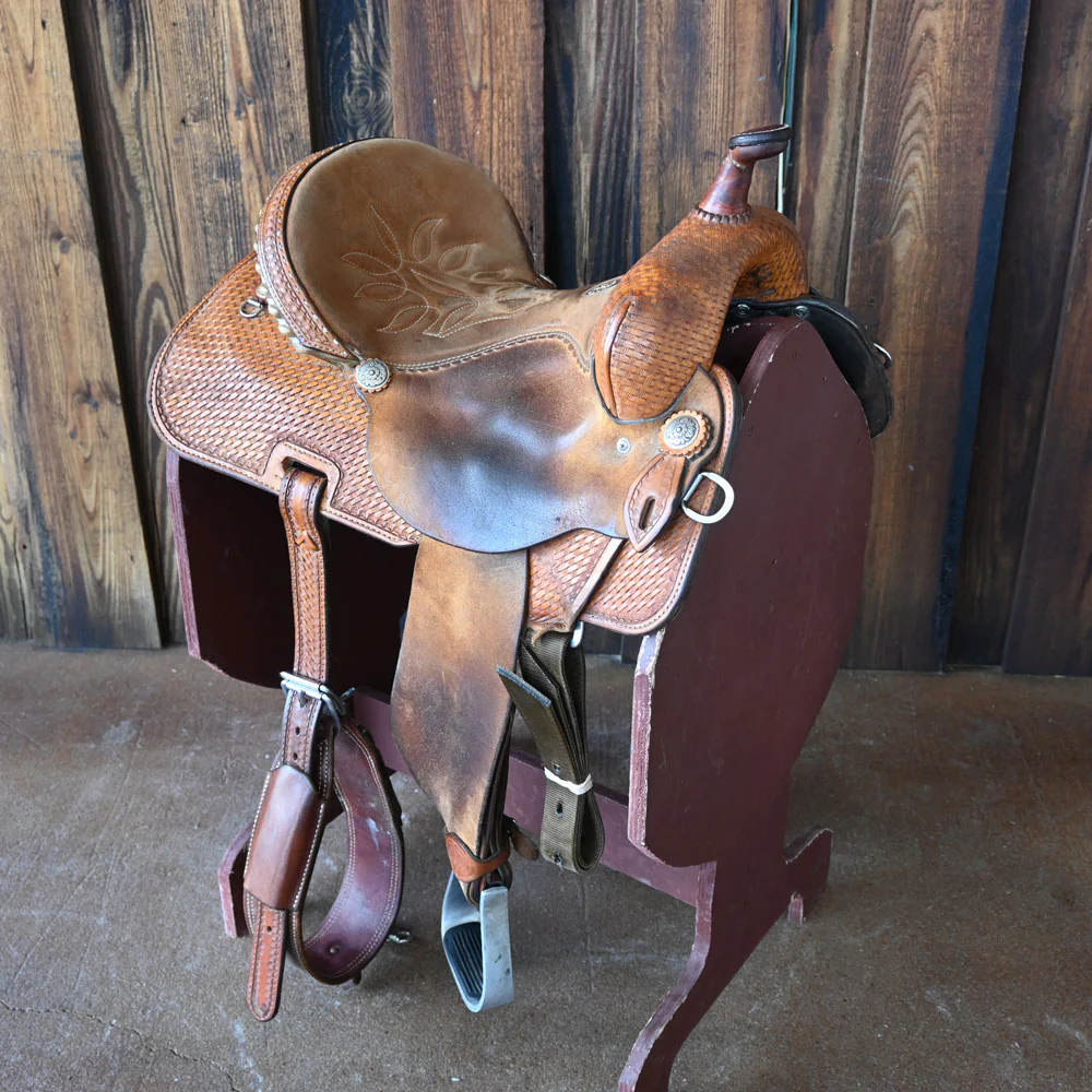 Could you please tell me the gullet and bar angles in the used 15 inch double J barrel saddle please