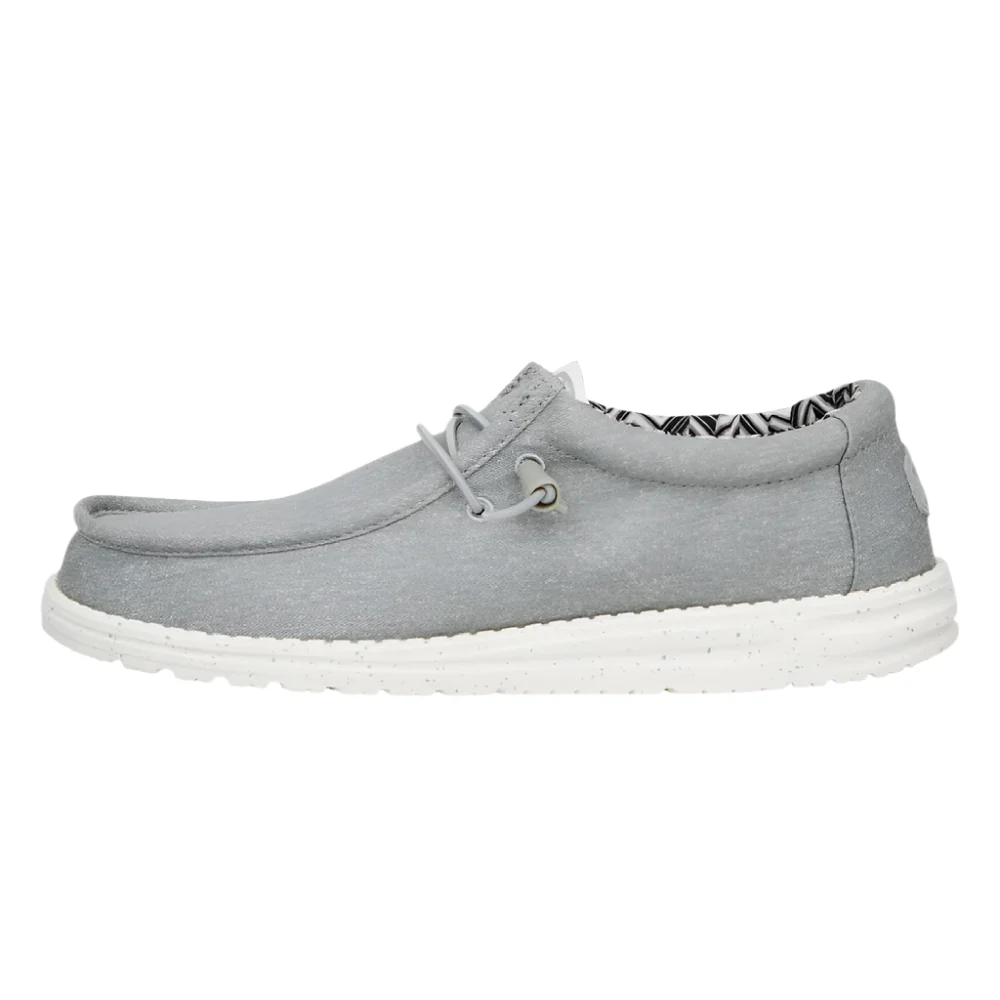 Can the Hey Dude Wally Stretch Canvas - Light Grey be easily washed?