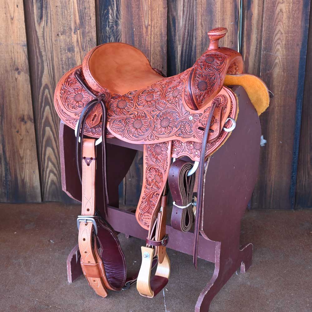 Is there a guarantee offered with the purchase of the 16" AUSTIN VALIMONT RANCH SADDLE?