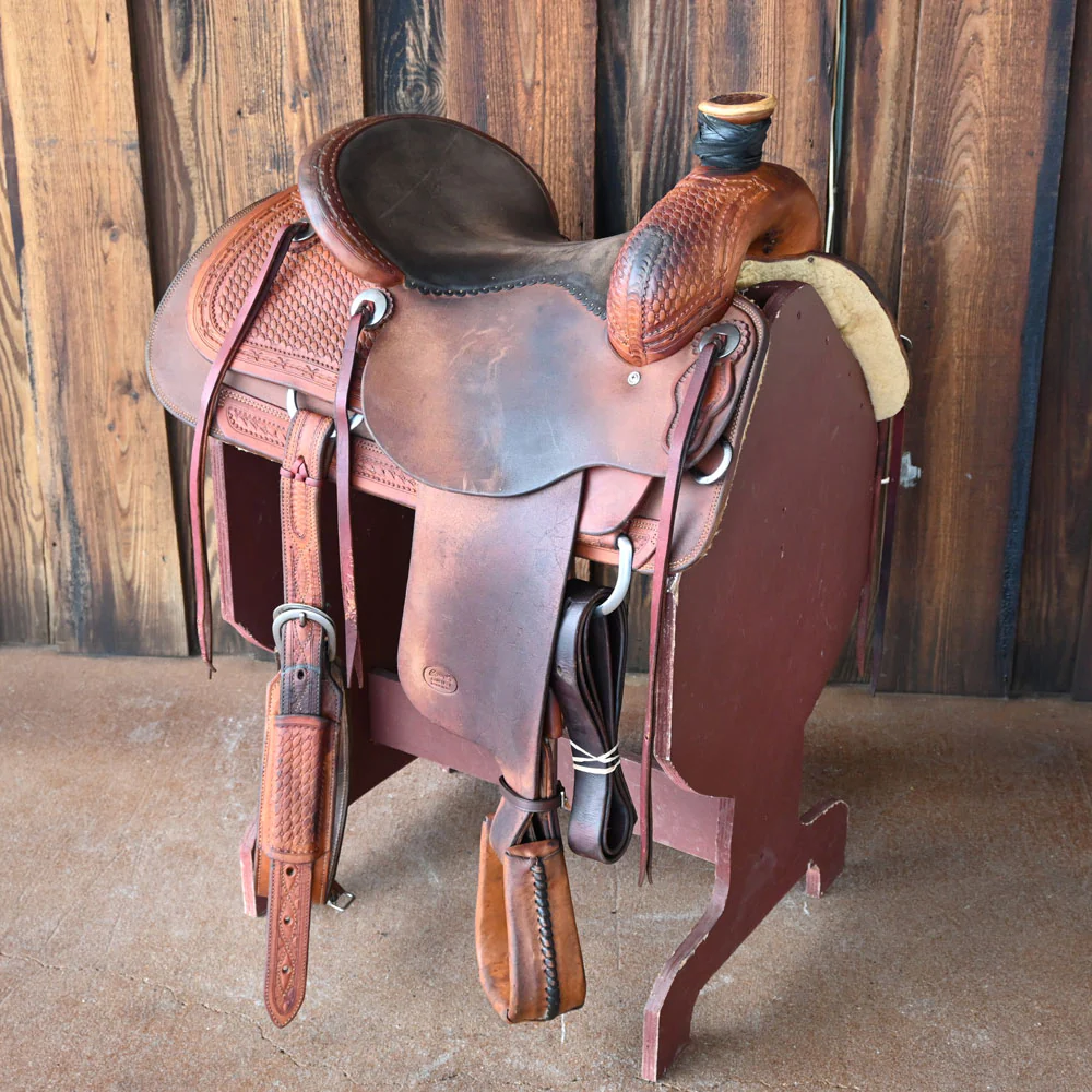 15" USED COURT'S ROPING SADDLE Questions & Answers