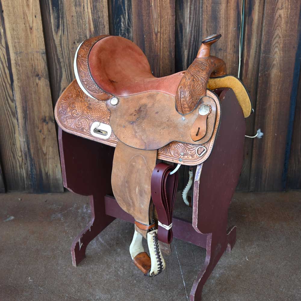 15" USED CIRCLE Y BARREL SADDLE Questions & Answers