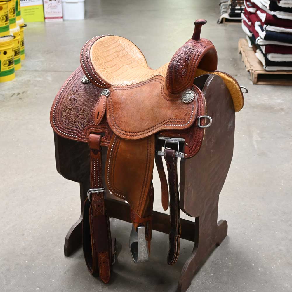 14" USED MARTIN CROWN C BARREL SADDLE Questions & Answers