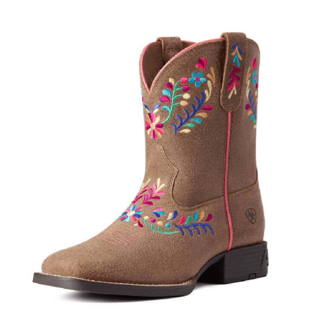 Ariat Kid's Wild Flower Canyon Tan Floral Boot - FINAL SALE Questions & Answers
