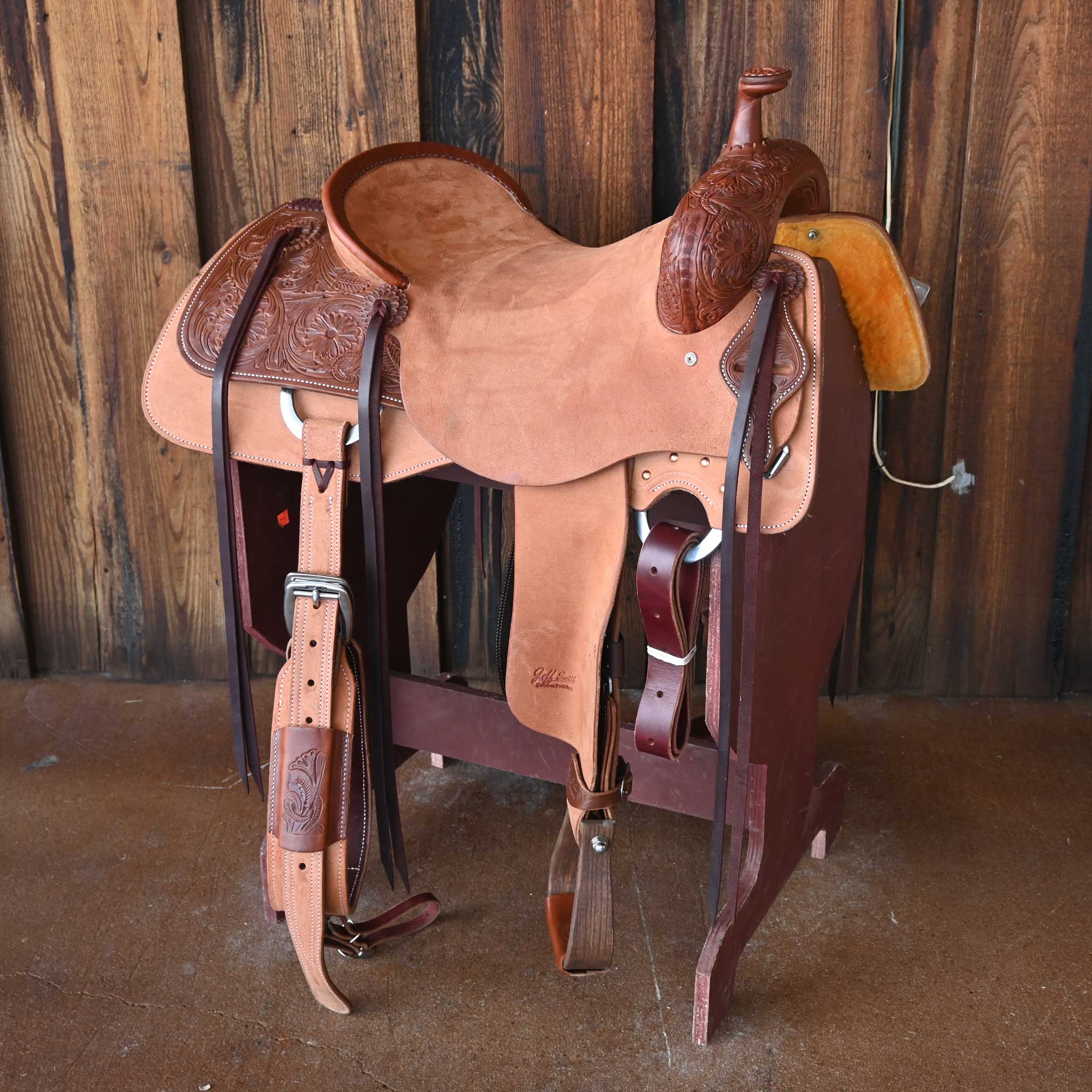 Can you swap stirrups to 3” on the 16" JEFF SMITH BEAU GALYEAN RANCH CUTTER SADDLE?