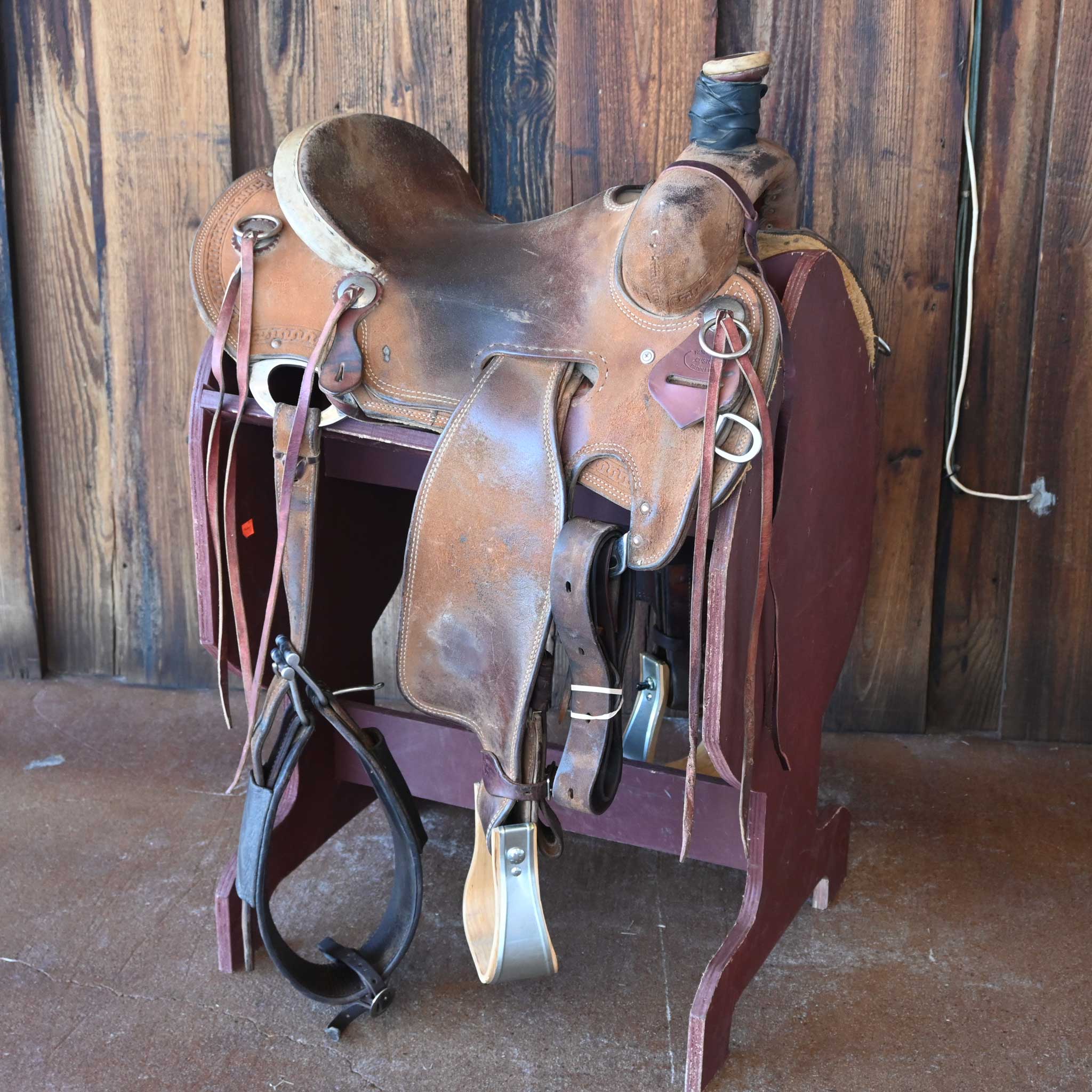 15" USED HENDERSON CUSTOM RANCH SADDLE Questions & Answers
