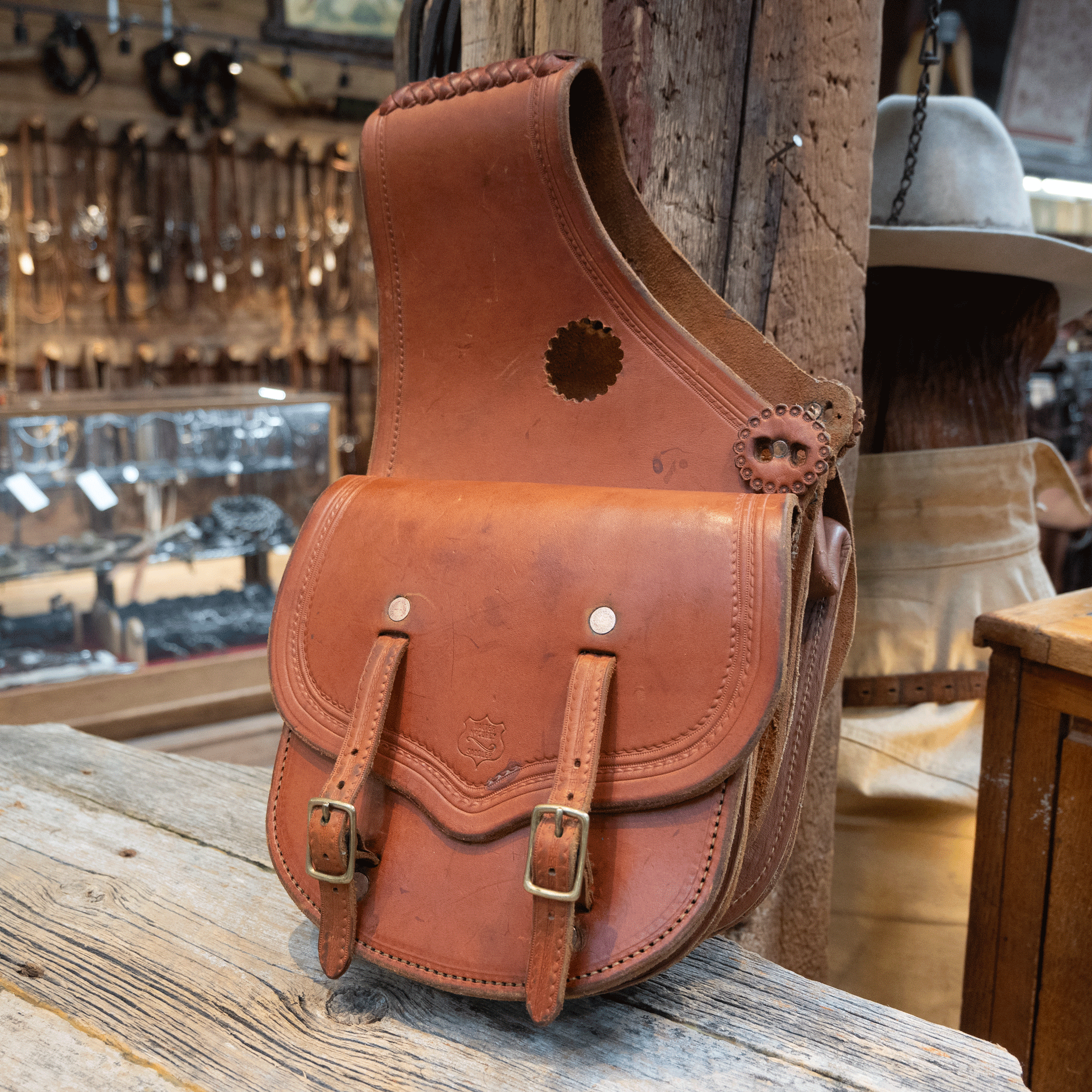 Handmade Walter McCurdy Heavy Leather Saddle Bags Questions & Answers