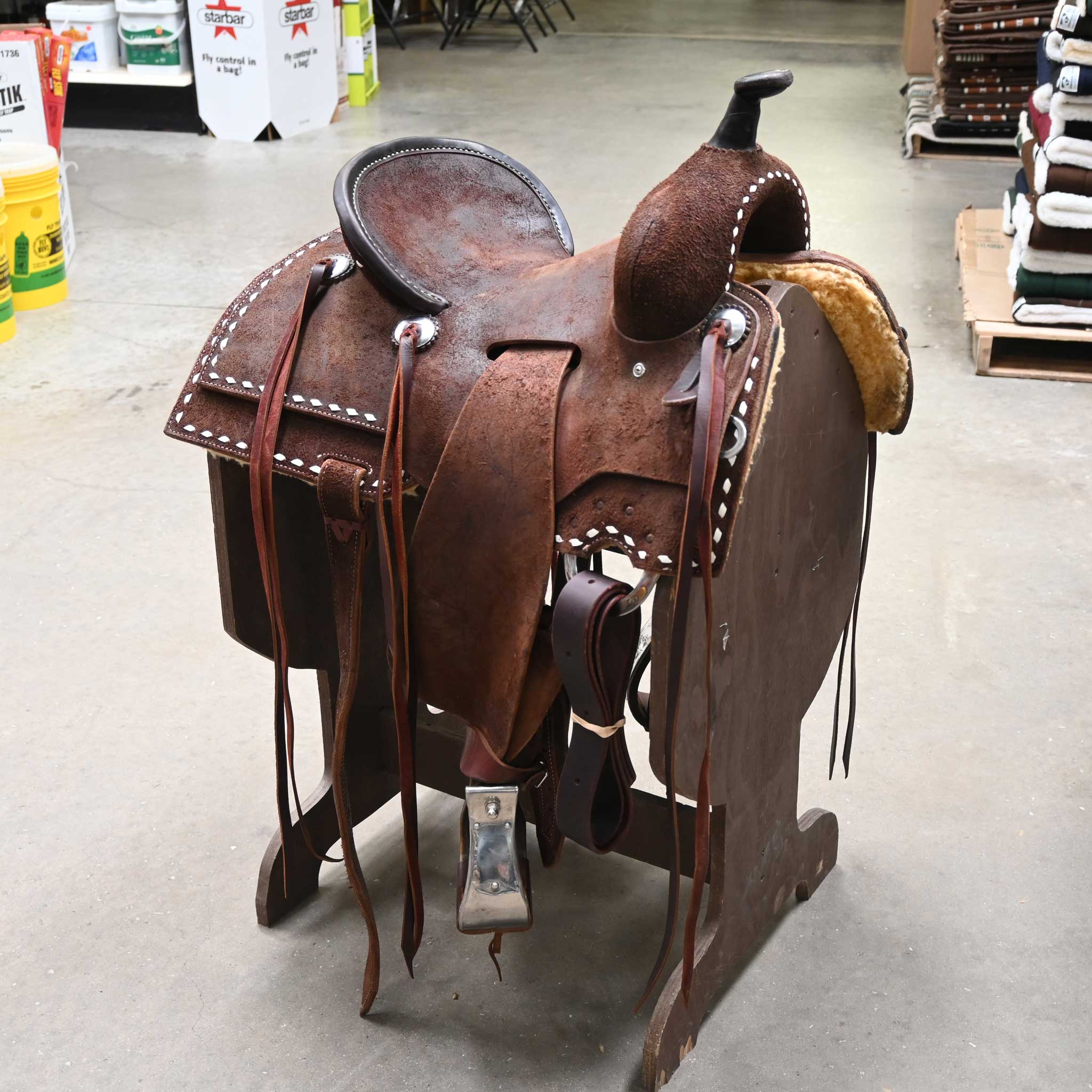 14" USED BARREL SADDLE Questions & Answers