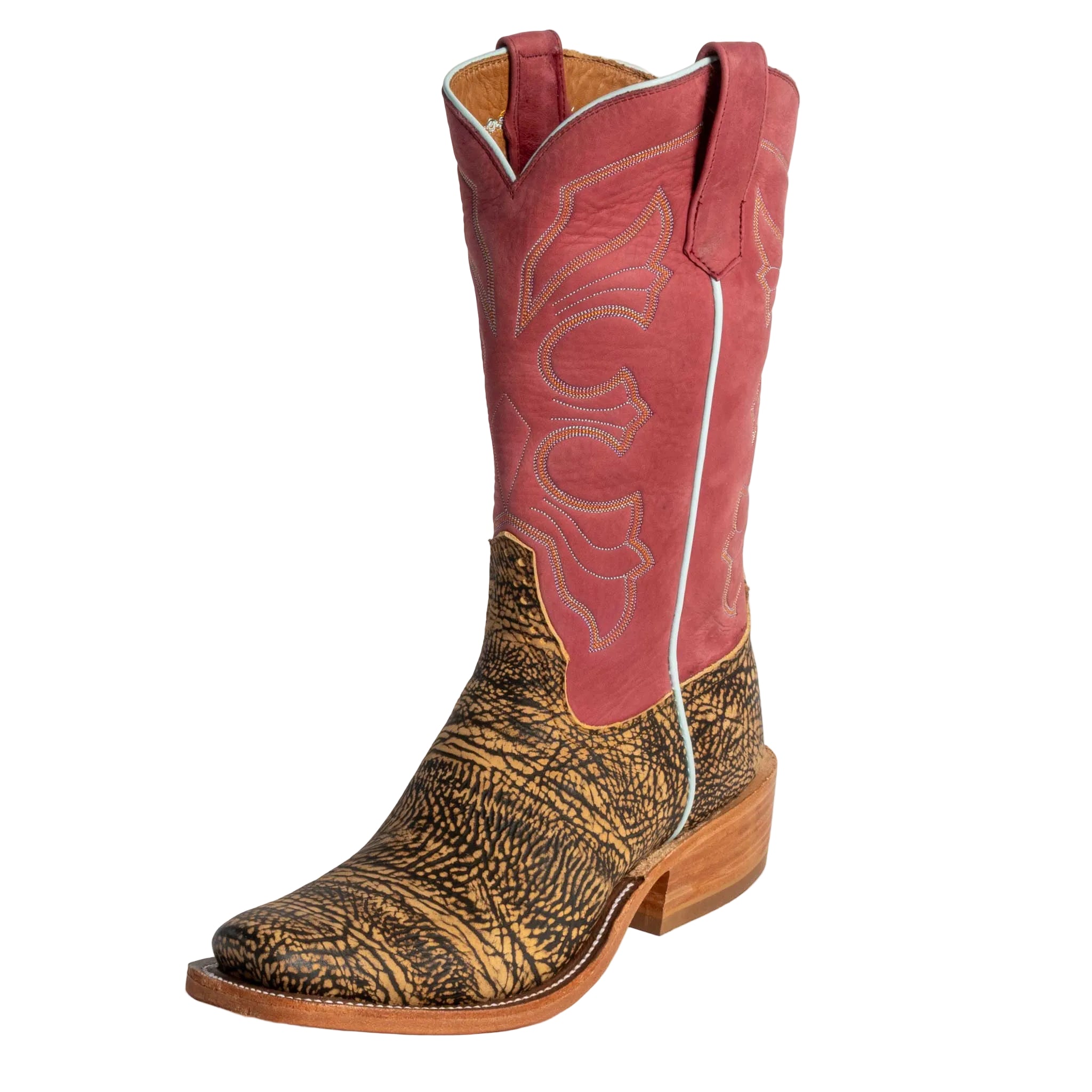 Rios of Mercedes Men's Cutter Toe Mocha Shrunken Shoulder Western Boot Questions & Answers