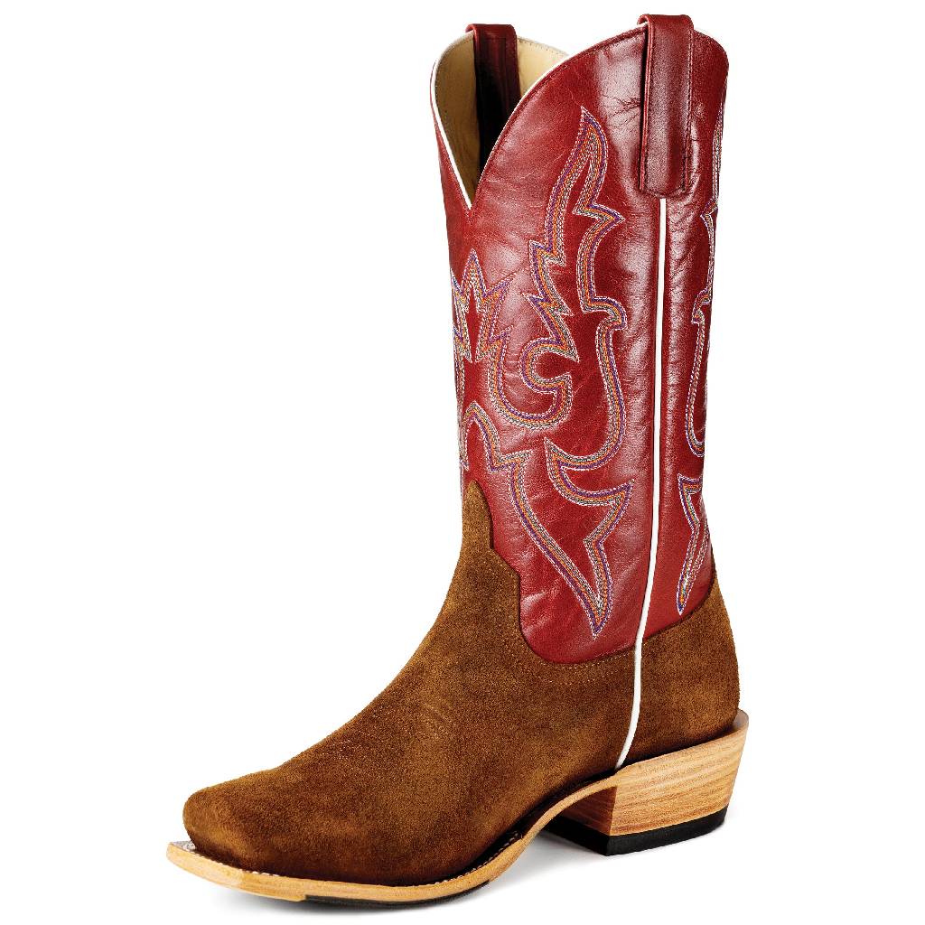 Horse Power Men's Cutter Toe Snuff Waxy Commander Red Western Boot Questions & Answers