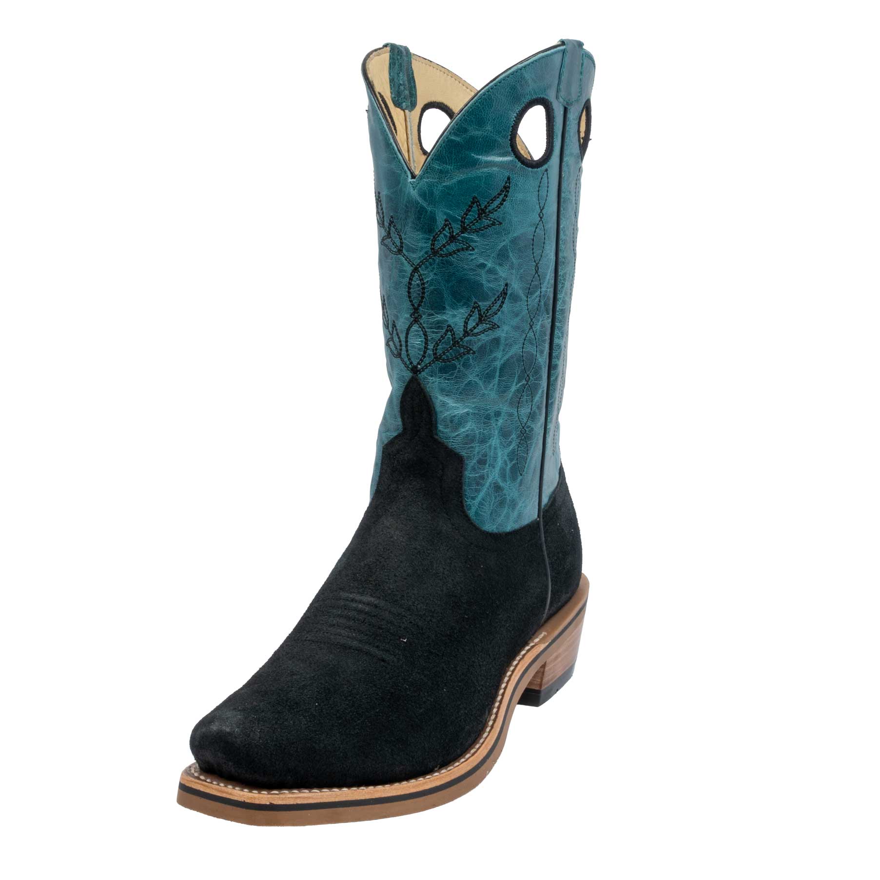 Horse Power Men's Cutter Toe High Noon Black Roughout Suede Western Boot Questions & Answers