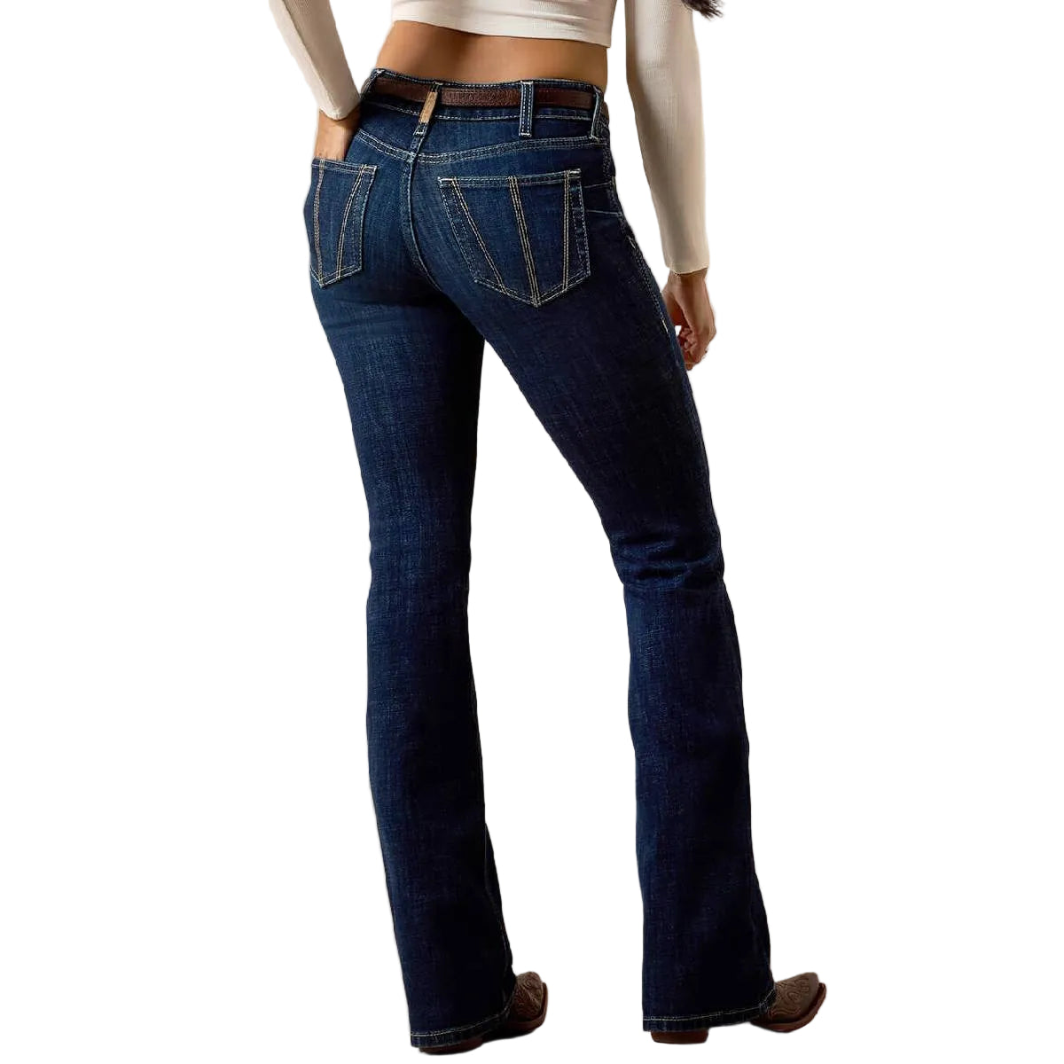 Are these jeans suitable for wearing with boots?