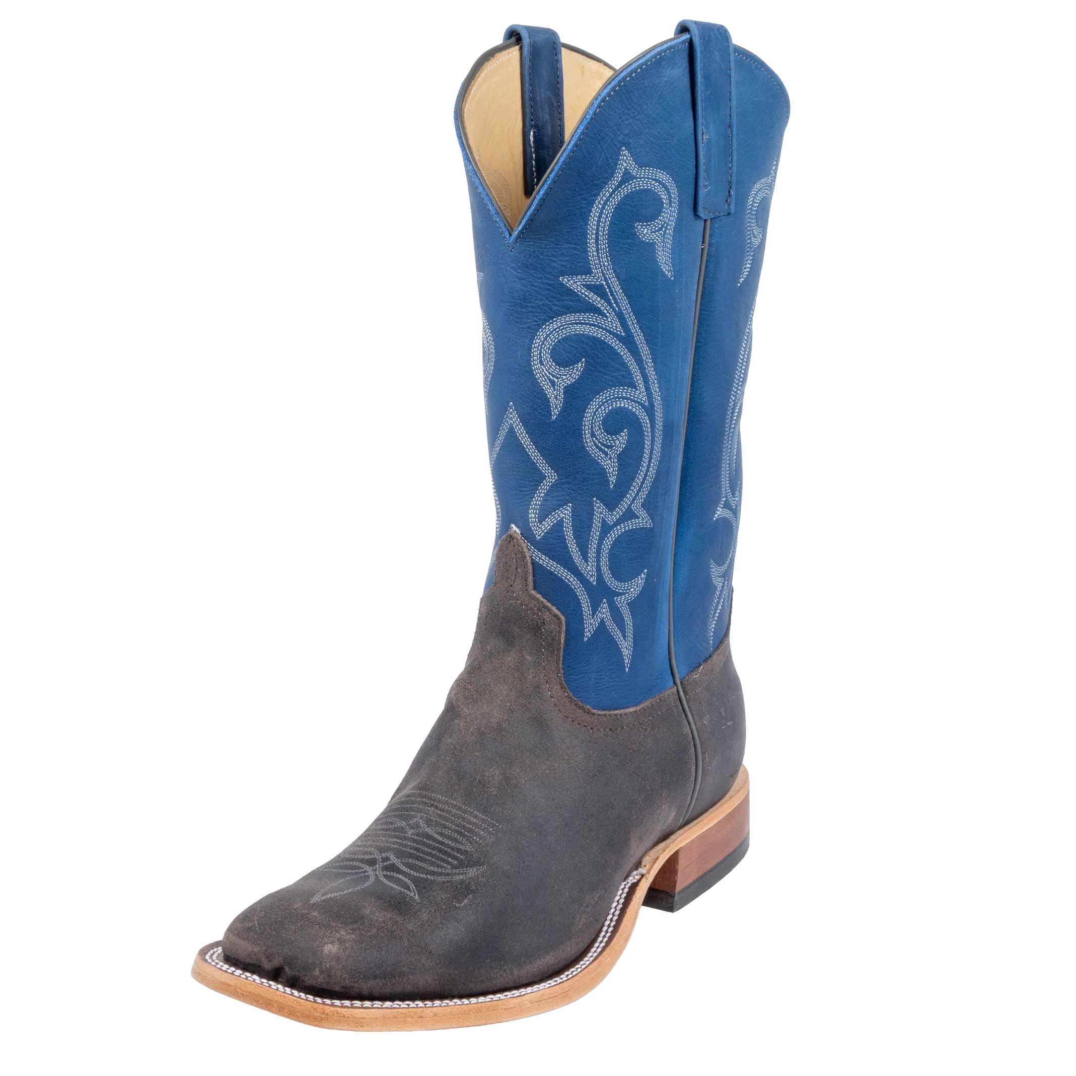 Anderson Bean Men's Square Toe After Dark Waxy Kudu Blue Western Boot Questions & Answers