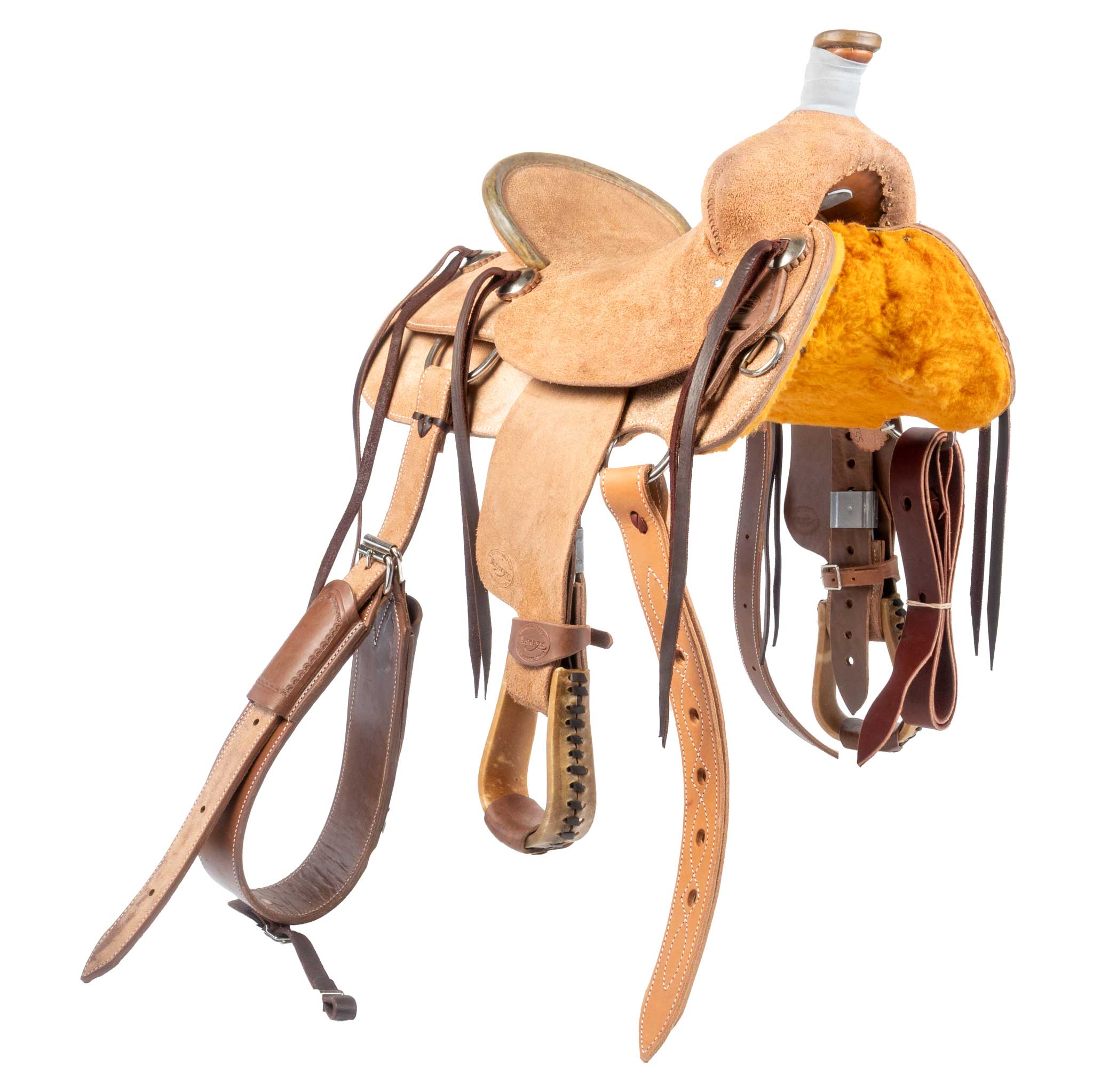 TESKEY'S JR. ASSOCIATION RANCH SADDLE - ROUGHOUT Questions & Answers