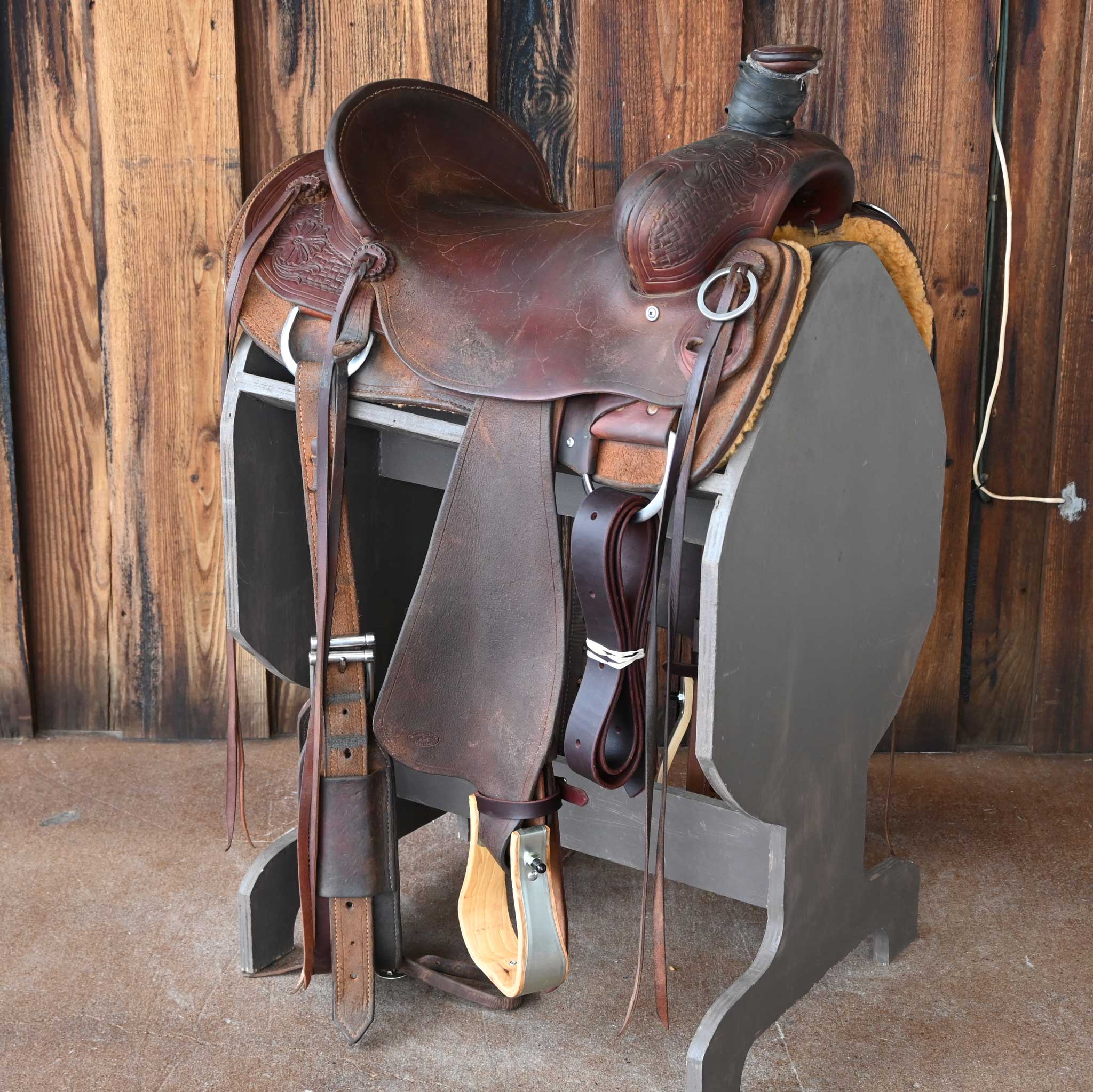 15" USED GRASS HOPPER RANCH SADDLE Questions & Answers