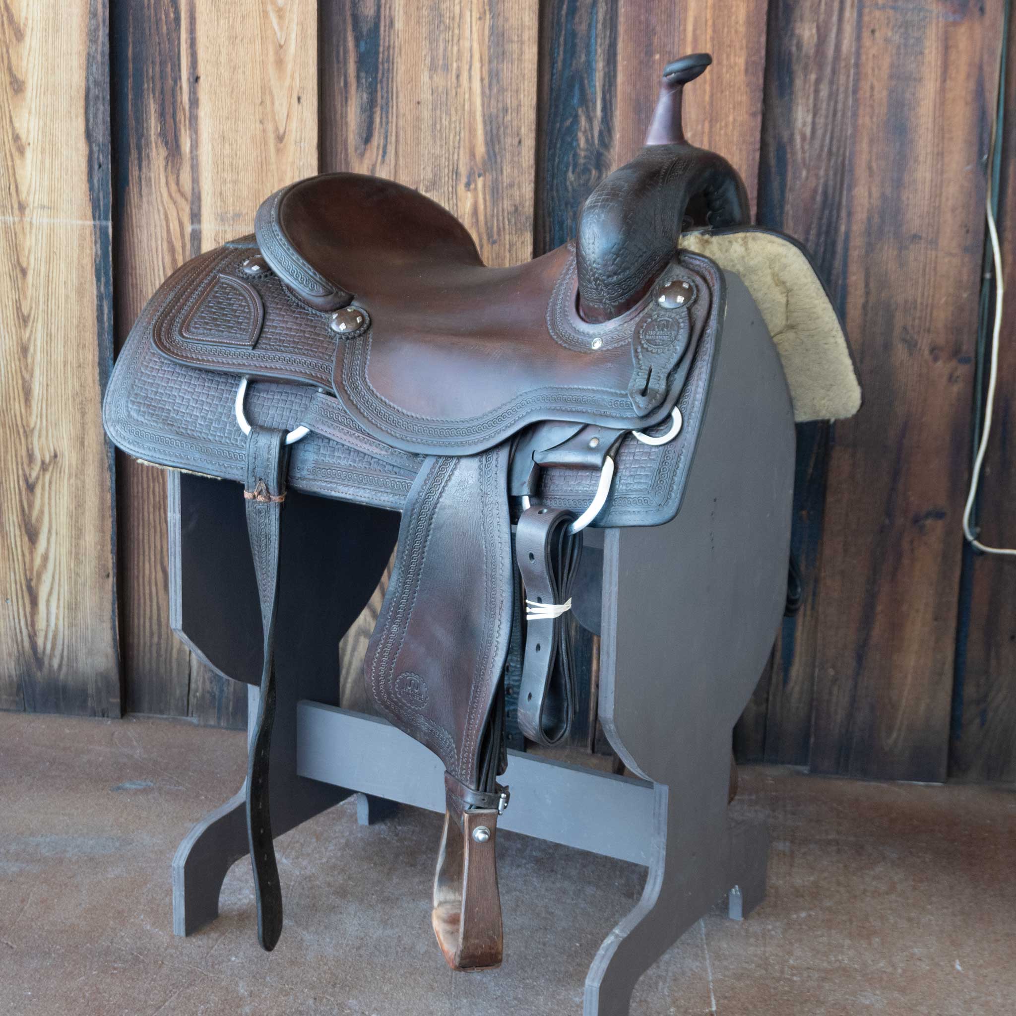 16.5" USED J & S CUTTING SADDLE Questions & Answers
