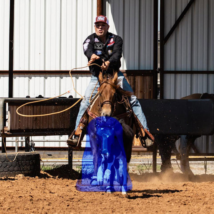 RopeSmart “One Run” Runner Calf Standalone Calf Dummy Tack - Ropes & Roping Rope Smart