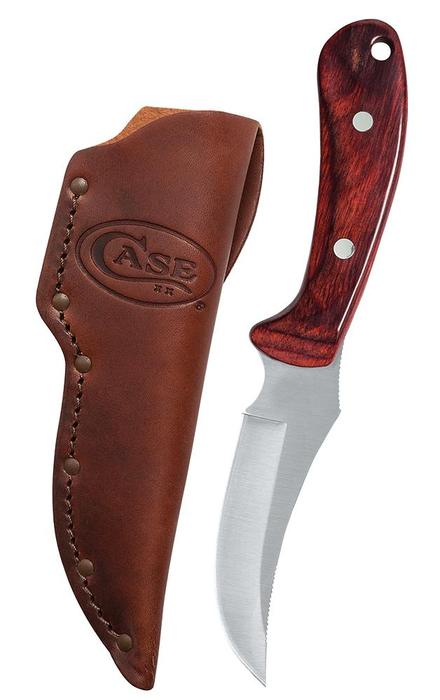Ridgeback Hunter – Rosewood w/ Leather Sheath Knives WR CASE   