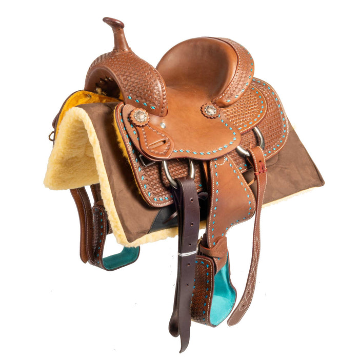 PONY BARREL SADDLE & PAD SET