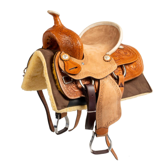 PONY BARREL SADDLE & PAD SET