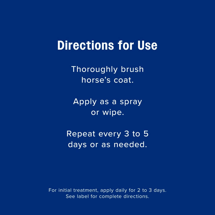 Farnam Mosquito Halt® Repellent Spray for Horses Equine - Fly & Insect Control Farnam