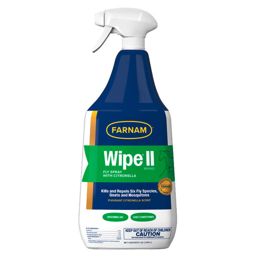 Farnam Wipe II Fly Spray with Citronella Equine - Fly & Insect Control Farnam
