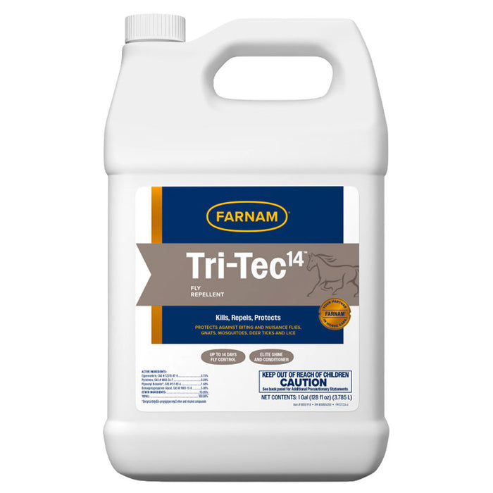 Farnam Tri-Tec Fly Repellent Equine - Fly & Insect Control Farnam 1 Gallon