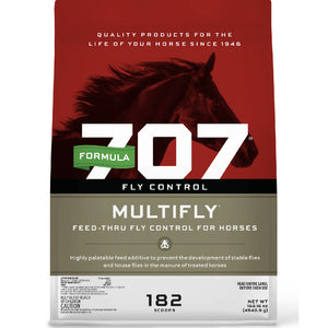 Formula 707 Multifly Feed-Thru Fly Control Equine - Supplements Formula 707 10lbs  