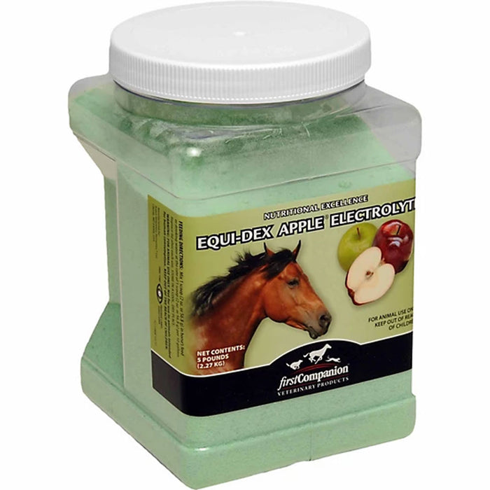 First Companion Equi-Dex Electrolytes Equine - Supplements First Companion 5lb Apple