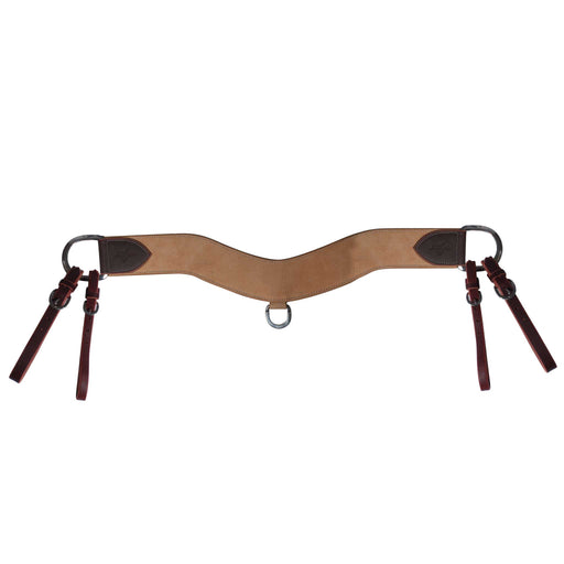 Professional's Choice 3-1/4" Rough-Out Steer Tripper Breast Collar Tack - Breast Collars Professional's Choice