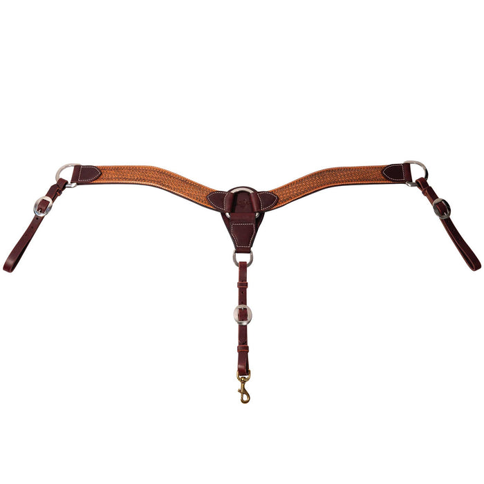 Professional's Choice 2" Hand Stamped Contoured Breast Collar Tack - Breast Collars Professional's Choice