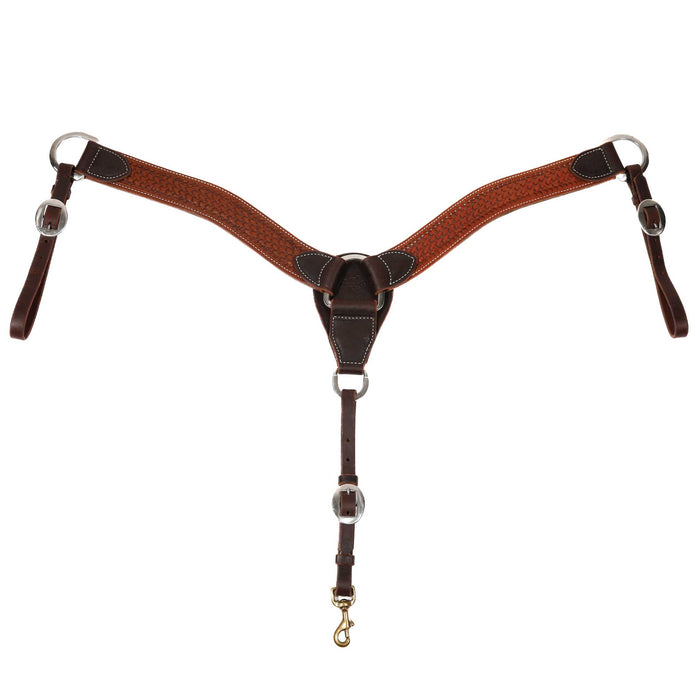 Professional's Choice 2" Hand Stamped Contoured Breast Collar Tack - Breast Collars Professional's Choice
