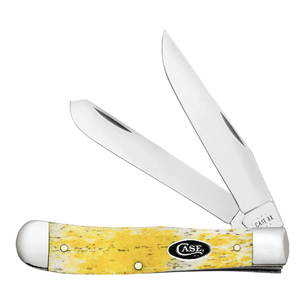 Case Yellow Bone Smooth Trapper Knives WR CASE   