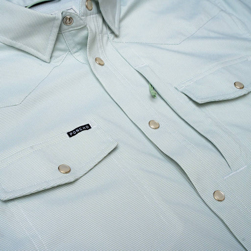 Poncho The Evergreen Western Shirt - Slim Fit MEN - Clothing - Shirts - Short Sleeve Poncho Outdoors