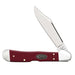 Smooth Mulberry Synthetic Copperlock Knives W.R. Case