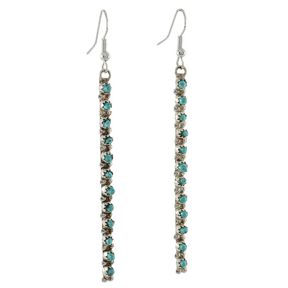 12 Stone Bar Earrings WOMEN - Accessories - Jewelry - Earrings Sunwest Silver   