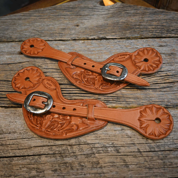 Bob Marrs Longhorn Spur Straps - Multiple Patterns