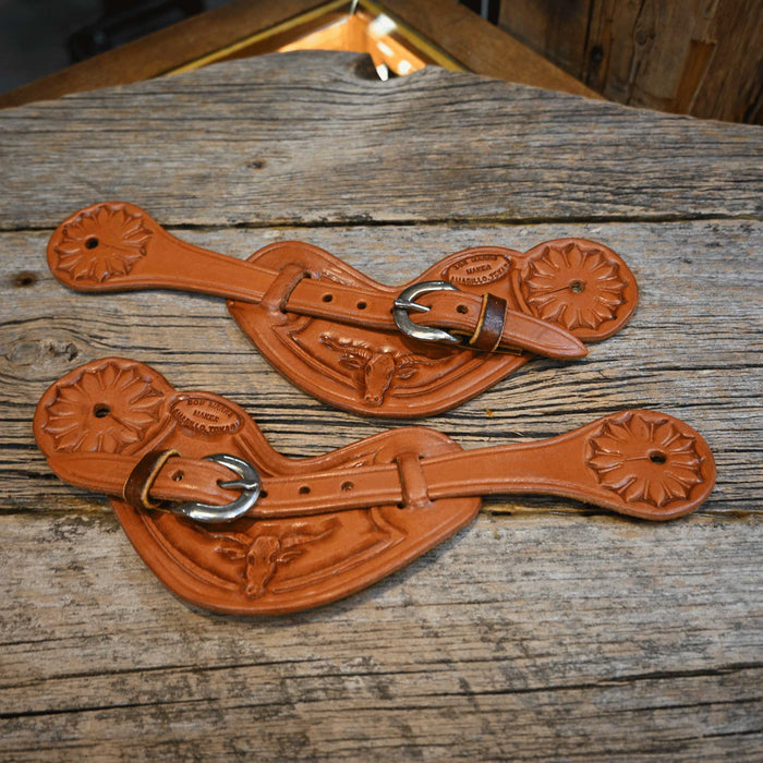 Bob Marrs Longhorn Spur Straps - Multiple Patterns