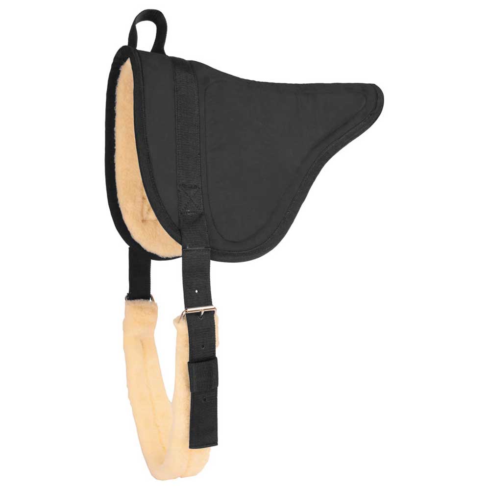 Mustang Microsuede Bareback Pad Tack - Saddle Pads Mustang Black
