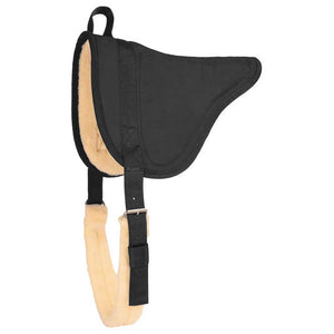 Mustang Microsuede Bareback Pad Tack - Saddle Pads Mustang Black