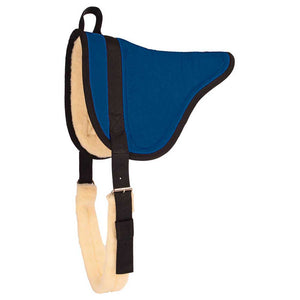 Mustang Microsuede Bareback Pad Tack - Saddle Pads Mustang Navy