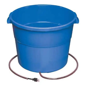 Heated Flat Back Bucket Barn - Buckets & Hangers Allied Precision Industries 16 gallon round